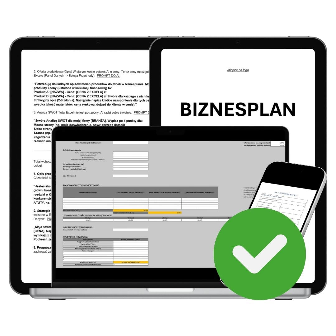 Generator Biznesplanu + AUDYT EKSPERCKI (Pakiet Premium)